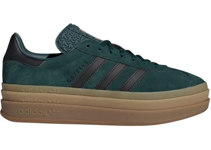 Size 7 - adidas Gazelle Bold Aurora Ivy Gum (Women's) JQ3583