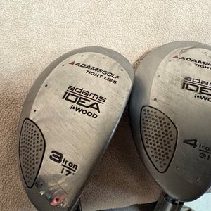 Men's Adams Tight Lies Idea ironwood Right Handed Iron Set Regular Flex (Used)