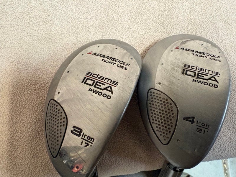 Men's Adams Tight Lies Idea ironwood Right Handed Iron Set Regular Flex (Used)