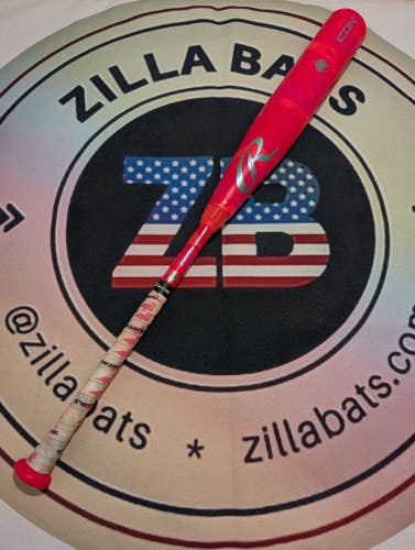 Rawlings Pink Electric Unicorn Icon 31/26 -5 USSSA Baseball Bat Travel