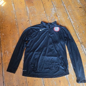 USED 2018 OIympics Nike Dri-fit Quarter-zip Base Layer - Large