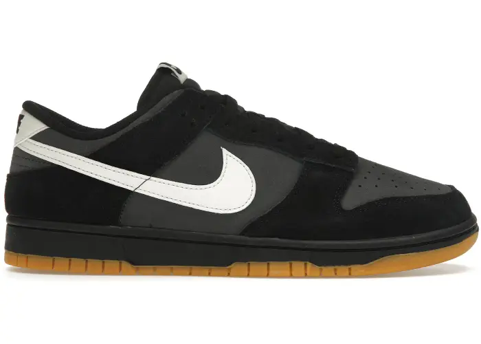 Size 10 - Nike Dunk Low SE Black Grey Gum HQ1931-001
