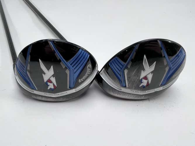 Callaway XR 3 & 5 Fairway Wood Set 15* 18* Project X San Diego 4.0 47g Ladies RH