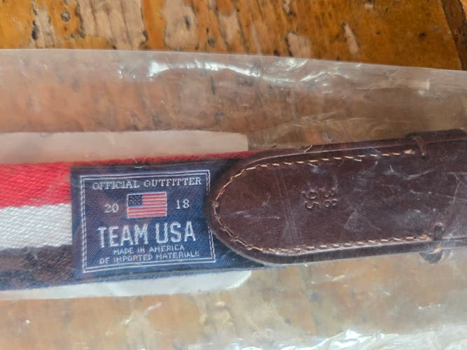 NEW 2018 Olympics Polo Ralph Lauren Belt - Size 38