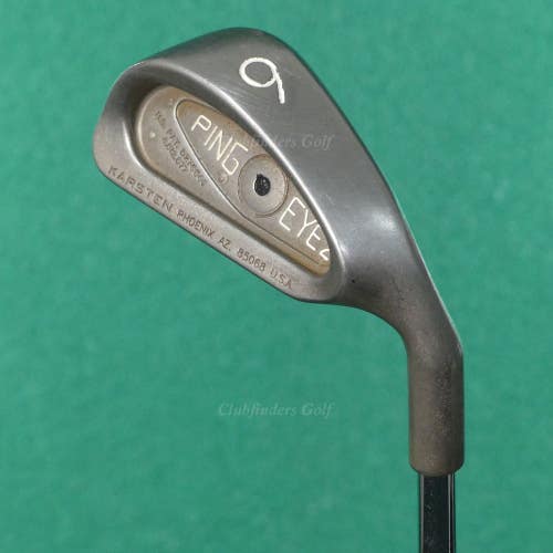 Ping Eye 2 Black Dot Single 6 Iron Karsten Z-Z65 Steel Stiff *READ*