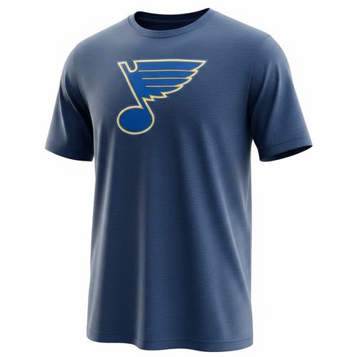 Fanatics Authentic Pro St Louis Blues Navy Blue T-Shirt (New) 42104