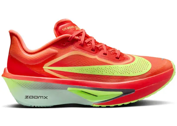 Size 8.5 - Nike Zoom Fly 6 Bright Crimson Lime Blast (Women's) FN8455-601