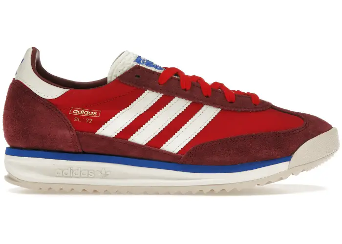Size 9.5 - adidas SL 72 RS Shadow Red JI1280