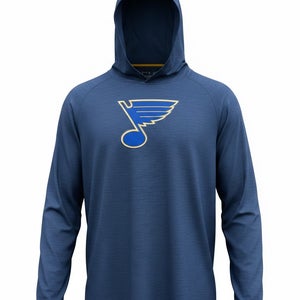 Fanatics Authentic Pro St Louis Blues Navy Blue Hoodie (New) 96652