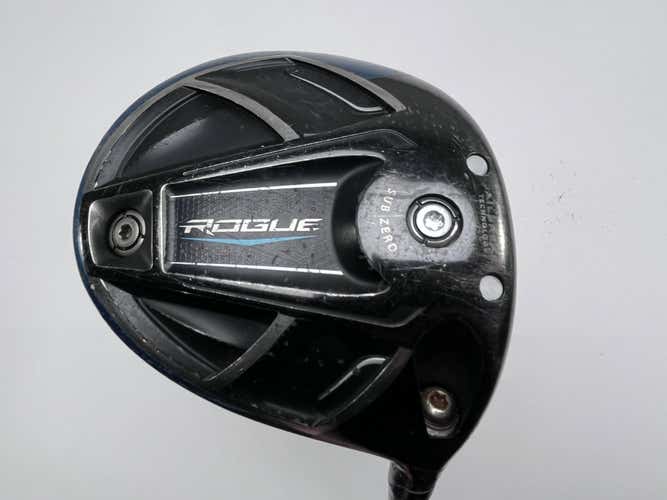 Callaway Rogue Sub Zero Driver 9* Aldila Synergy 50g Stiff Graphite Mens RH