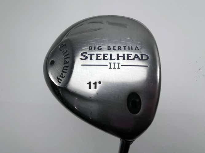 Callaway Steelhead III Driver 11* System III Ladies Graphite Womens RH
