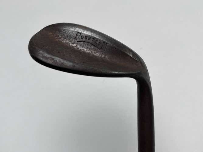 Fourteen RM Raw Wedge 60* 6 Bounce KBS Tour-V Wedge Steel Mens RH Midsize Grip