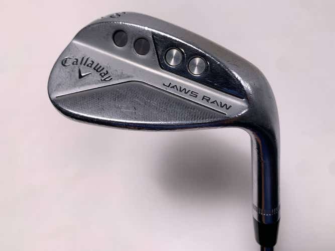 Callaway Jaws Raw Chrome Wedge 60* 12 Bounce X-Grind Spinner 115g Steel Mens RH