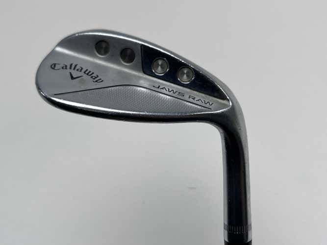 Callaway Jaws Raw Chrome Wedge 58* 8 Bounce Z-Grind Catalyst Graphite Mens RH