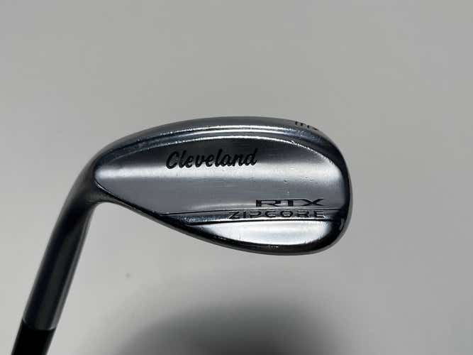 Cleveland RTX ZipCore Tour Satin Wedge 58* 10 Bounce MID Spinner 115g Steel LH