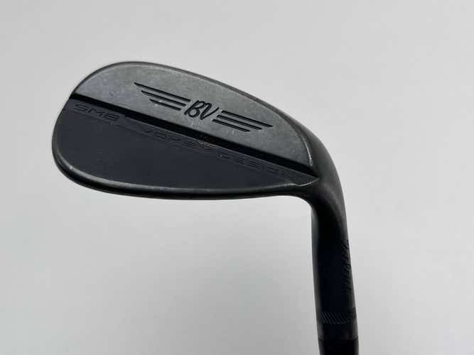 Titleist Vokey SM8 Jet Black Wedge 50* 8 Bounce F-Grind Wedge Steel Mens RH