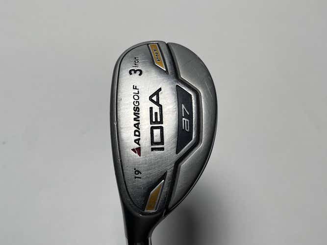 Adams Idea A7 3 Hybrid 19* UST Mamiya AxivCore 85g Regular Graphite Mens LH