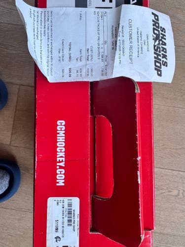 2026 CCM Tacks XF Hockey Skates Regular Width Pro Stock 9.5 (New)