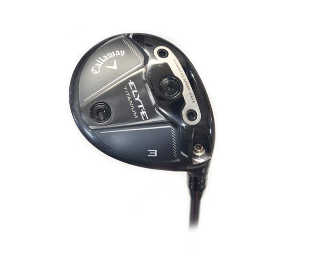 Callaway Elyte Titanium 15* 3 Fairway Wood Denali Blue 60g Regular Flex