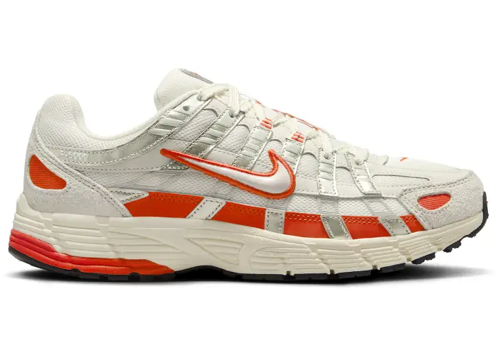 Size 11 - Nike P-6000 Sail Pale Ivory Light Bone Picante Red (Women's) HV5230-13