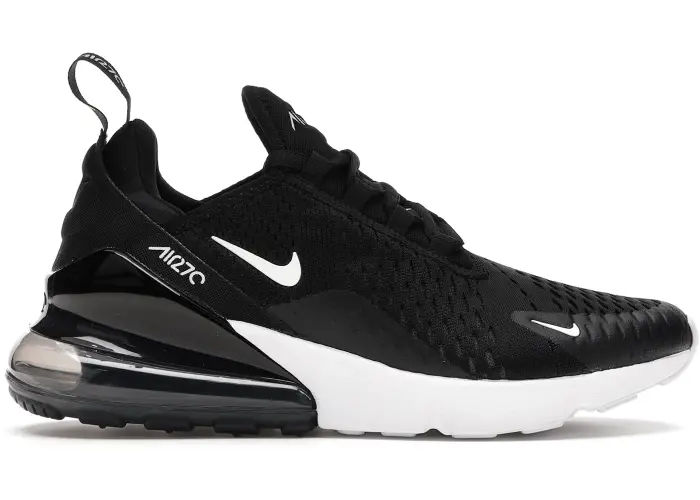Size 6M/7.5W - Nike Air Max 270 Black White Women's (NO BOX R MARK) AH6789-001