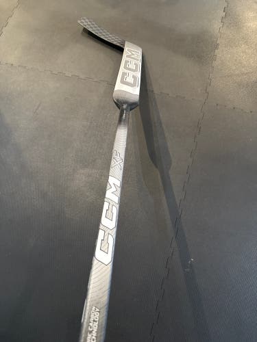Senior CCM XF Regular Goalie Stick 24" Paddle (New) p4