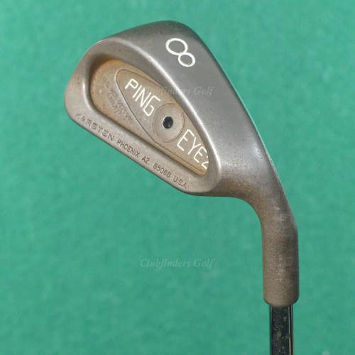 Ping Eye 2 Black Dot Single 8 Iron Karsten Z-Z65 Steel Stiff *READ*