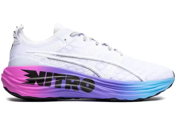 Size 9 - Puma ForeverRUN Nitro Sunset White 380007-02