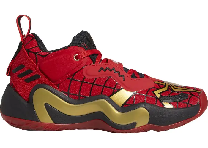 Size 7 - adidas D.O.N. Issue #3 Marvel Spider-Man (GS) GZ5496