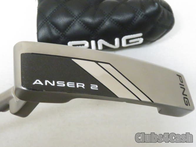 PING 2024 Anser 2 Putter Orange Dot Composite 34" +Cover .. LEFT LH   MINT