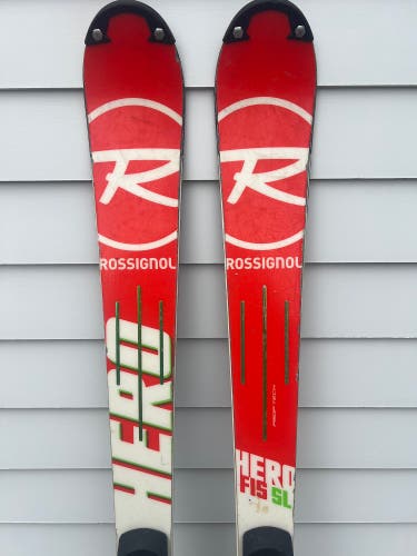 Rossignol Hero Athlete FIS SL 157 cm Racing Skis With Bindings Max Din 12 (Used)