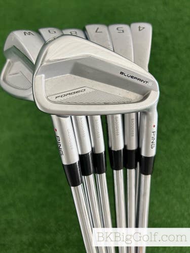 Ping Blueprint S Forged Iron Set 4-W / NS Pro Modus Tour 105 Stiff