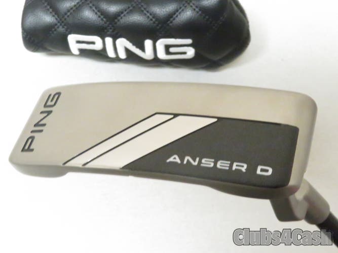PING 2024 Anser D Putter Orange Dot Composite 33" +Cover .. MINT