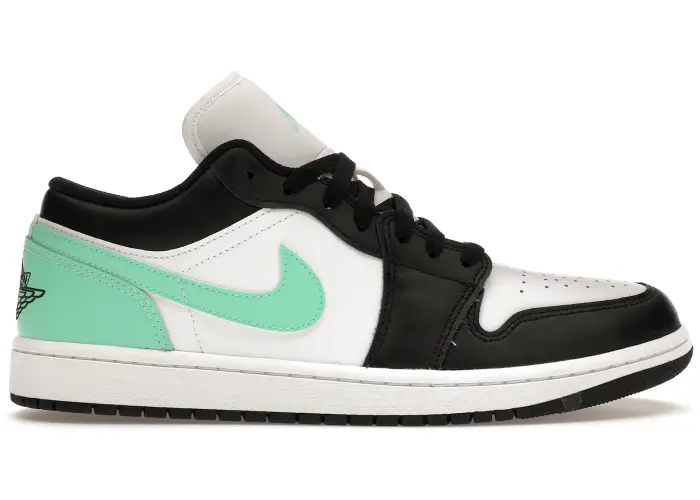 Size 10 - Jordan 1 Low Green Glow 553558-131