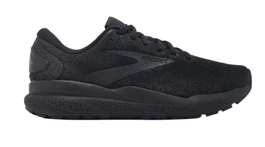 Size 6 - Brooks Wmns Ghost 16 Wide 'Black Ebony' 120407 1D 020