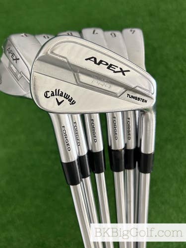 Callaway Apex Pro 21 Forged Iron Set 4-P / True Temper Elevate 115 Stiff