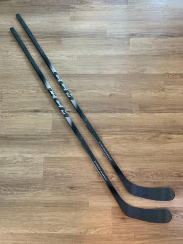 2-Pack Pro Stock CCM Ribcor Trigger 10 Pro Left Hand Hockey Stick P90T 75 Flex