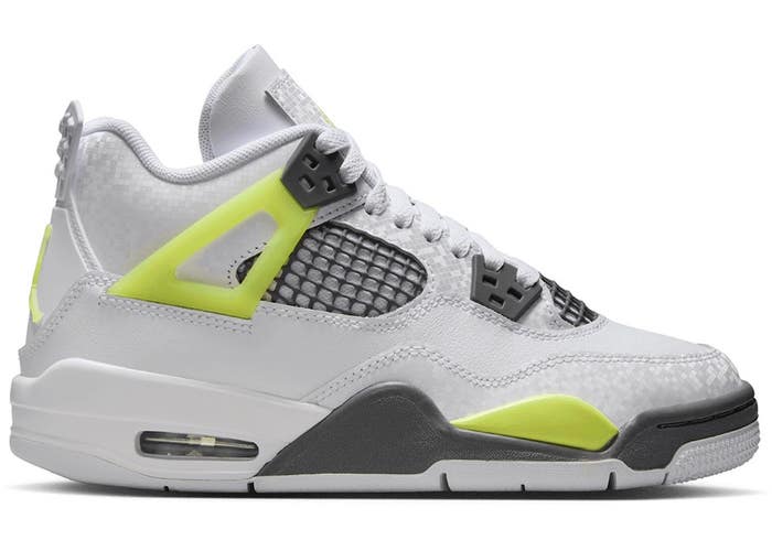 Size 7 - Jordan 4 Retro Light Lemon Twist (GS) HJ5990-100