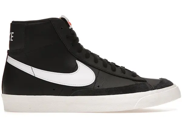 Size 9 - Nike Blazer Mid 77 Vintage Black Sail BQ6806-002