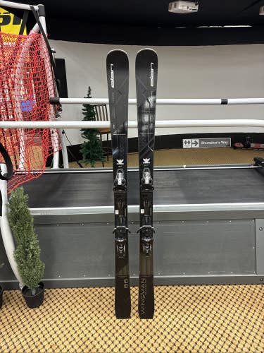 Elan Wingman 86 Black Edition 172 cm USED W/ Elan EMX 12 Binding 24/25
