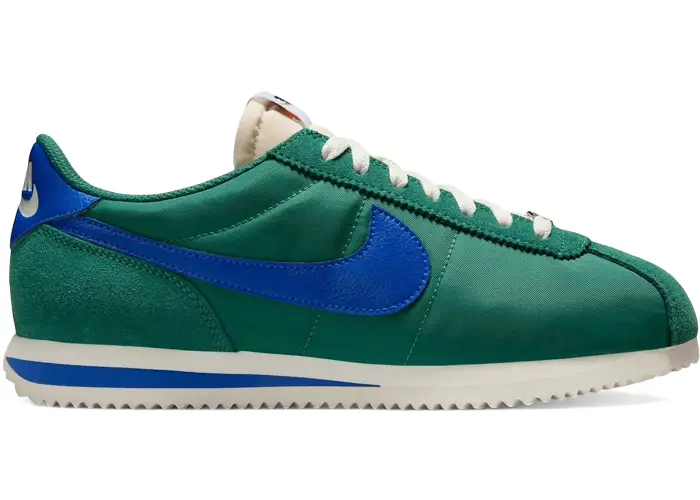 Size 7.5 - Nike Cortez TXT Evergreen Aura Hyper Royal (Women's) IH2361-300