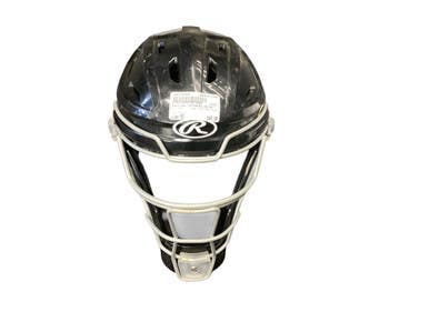 Used Rawlings CATCHERS HELMET Catchers Helmet w/Mask Black MD 11846-S000103590