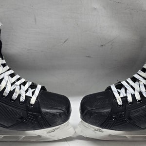BAUER SUPREME MACH ICE HOCKEY SKATES PRO STOCK 9 5/8 D USED NHL (14894)