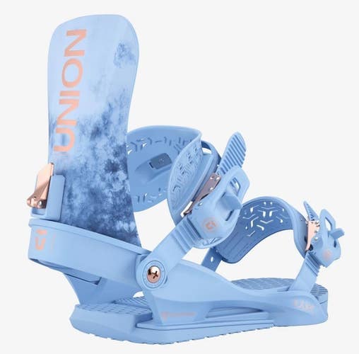UNION 25/26 JULIET WOMEN'S SNOWBOARD BINDINGS SMALL, TIE DYE, NEW
