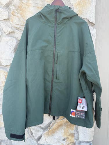 Mens 2026 Snowboard Jacket 686 dojo 20k Size Medium NWT moss Green Ripstop