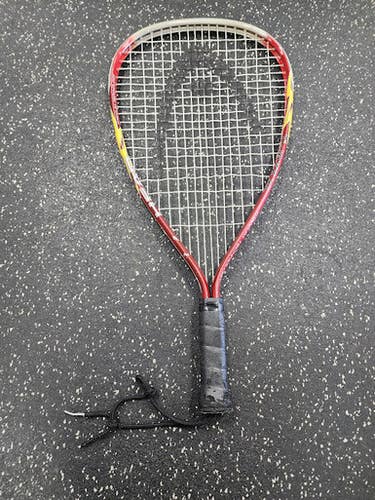 Used Head TI JAZZ XL Adult Racquetball Racquet Maroon 4" 11849-S000039121