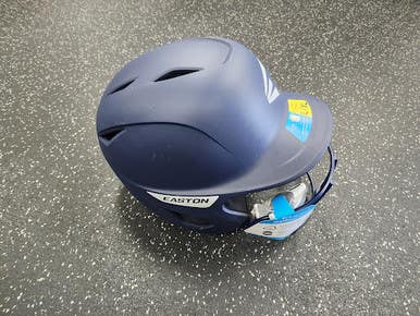 Used Easton GHOST Batting Helmet w/Mask Navy Blue L/XL 11849-S000039131