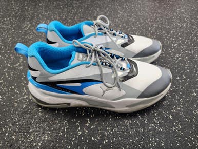 Used Puma GS-FASTGOLF Mens Golf Shoes Grey Senior 10 11849-S000039125