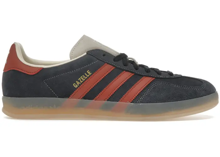 Size 9 - adidas Gazelle Indoor Legend Ink Preloved Ruby JH5404