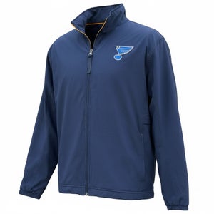 Fanatics Navy Blue Full Zip Jacket  St Louis Blues Team Issued (New) 42948